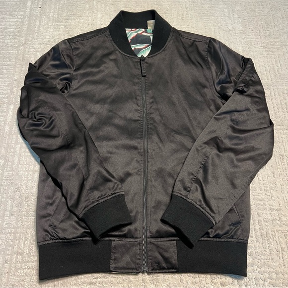 Levi Strauss Reversible Tropical Print Jacket Men's Small - Picture 6 of 9